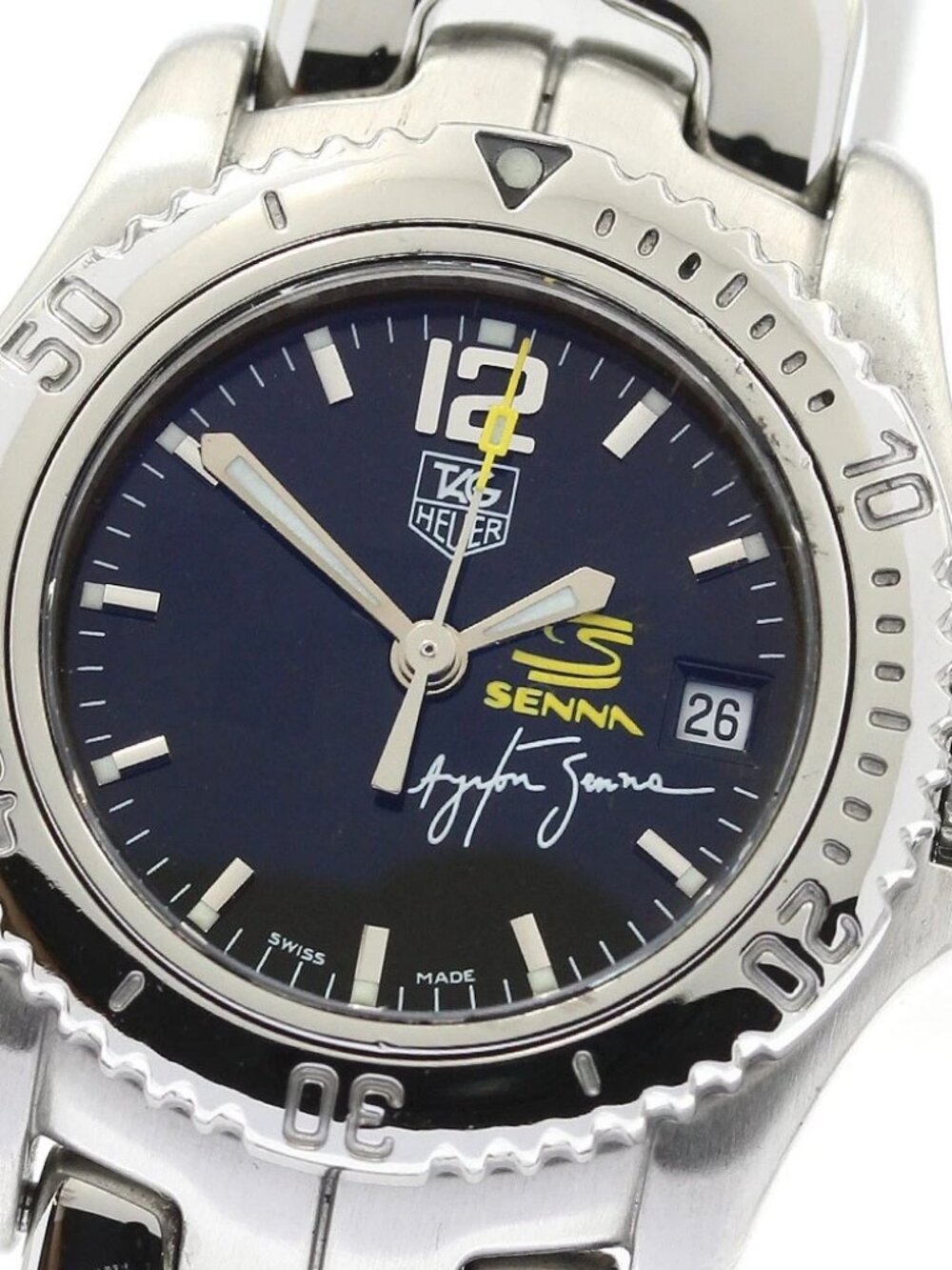 TAG HEUER Link WT141N Ayrton Senna Limited Edition 2002 Quartz Ladies_917221